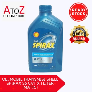 Jual OLI MOBIL TRANSMISI SHELL SPIRAX S5 CVT X 1 LITER MATIC