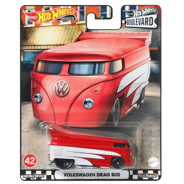 Jual Hot Wheels BOULEVARD J SET VOLKSWAGEN DRAG BUS DRAGBUS Merah VW HW