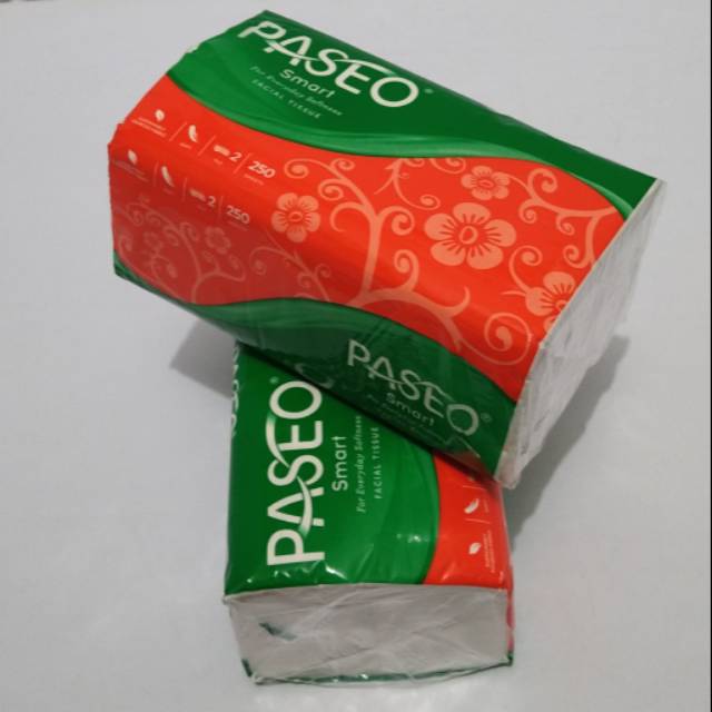 Jual Paseo Smart Facial Tissue Paseo Tisu Wajah 250 Sheets Shopee