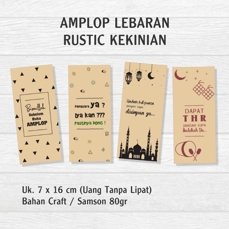 Jual Amplop Lebaran Angpau Lebaran Amplop Hari Raya Idul Fitri