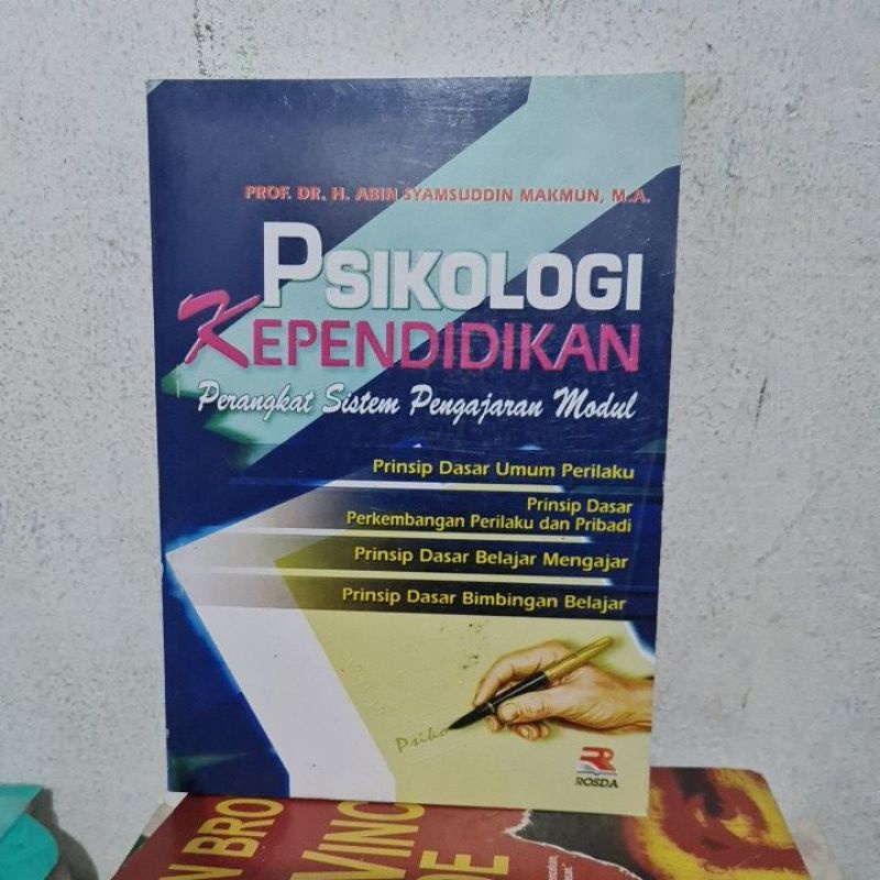 Jual Psikologi Kependidikan Perakat Sistem Pengajaran Modul By Abin