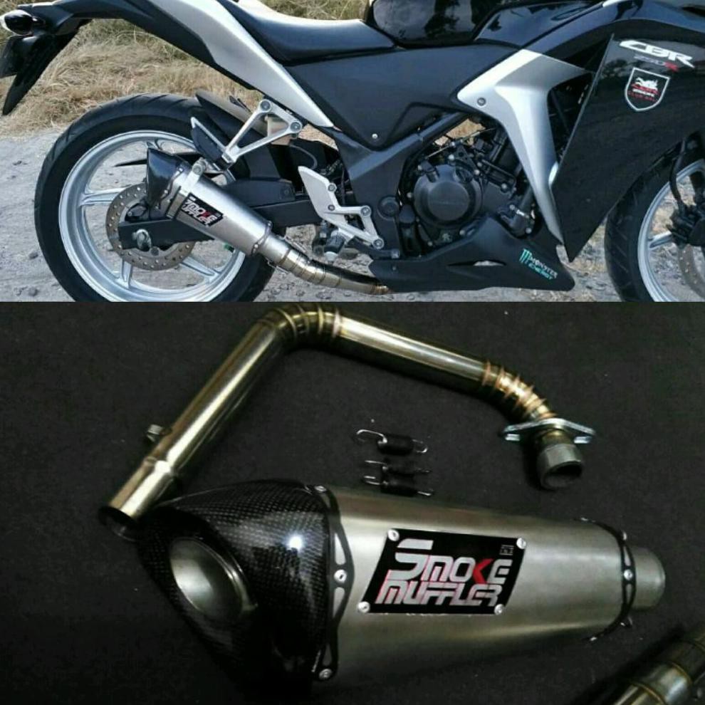 Jual KNALPOT CBR 250 R CBR 250 THAILAND CBR 250 MONO SMOKE MUFFLER