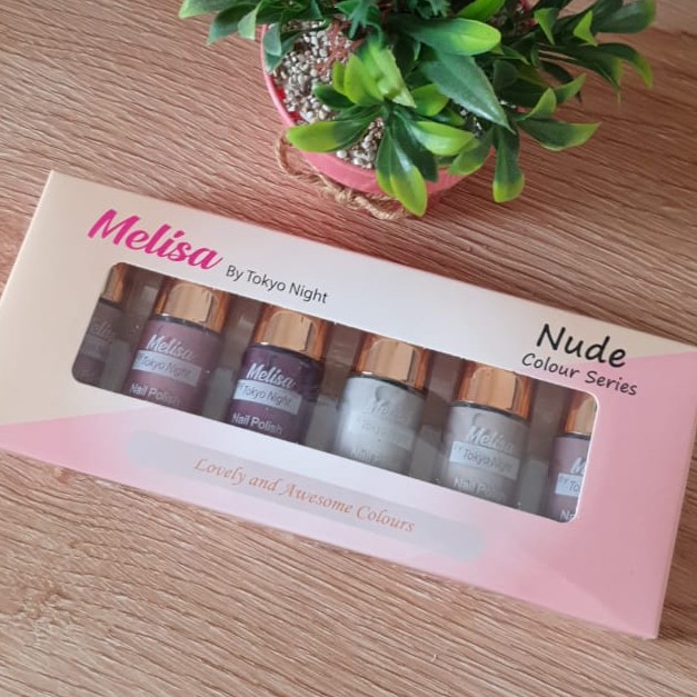 Jual MELISA Nude Nail Polish Original BPOM Kutek Seri Nude Shopee