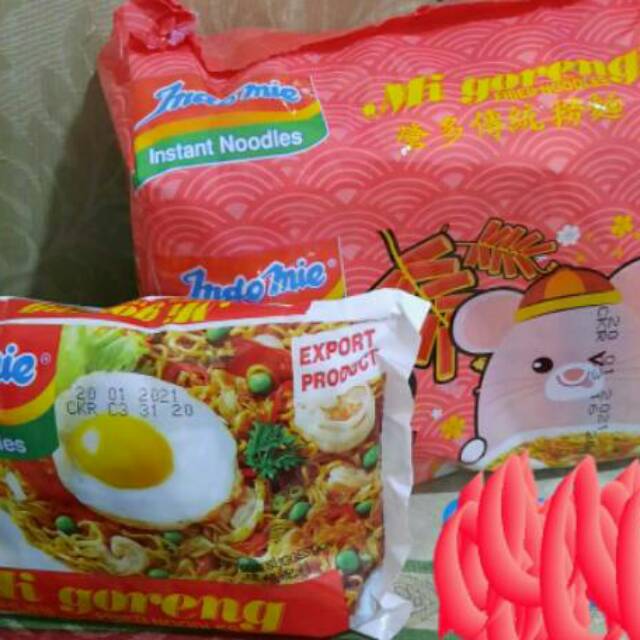 Jual Mie Indomie Goreng Export Hongkong Isi Bungkus Shopee Indonesia