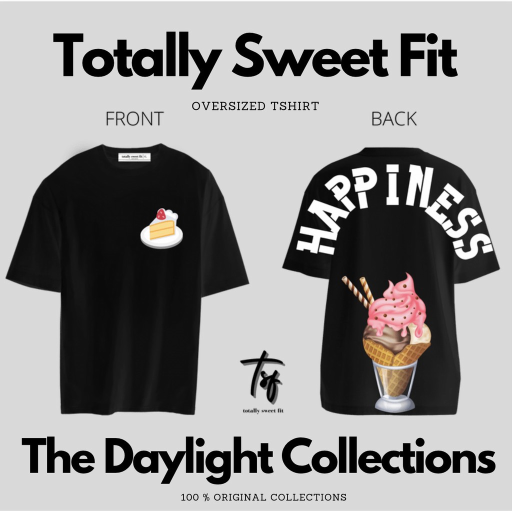 Jual Happiness Oversized T Shirt The Daylight Collections Indonesia