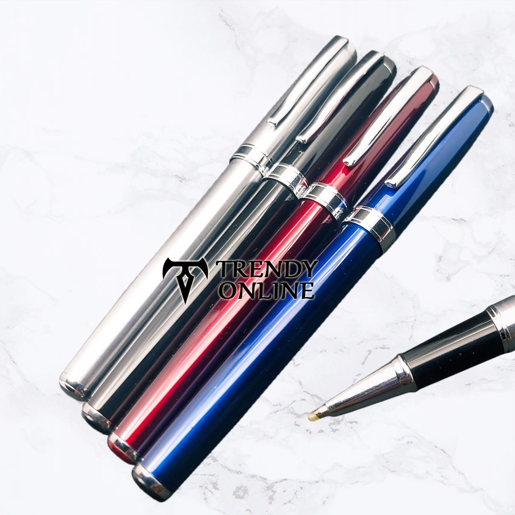 Jual Pulpen Exclusif Free Grafir Cetak Nama Bulpoin Elegan Pen Metal