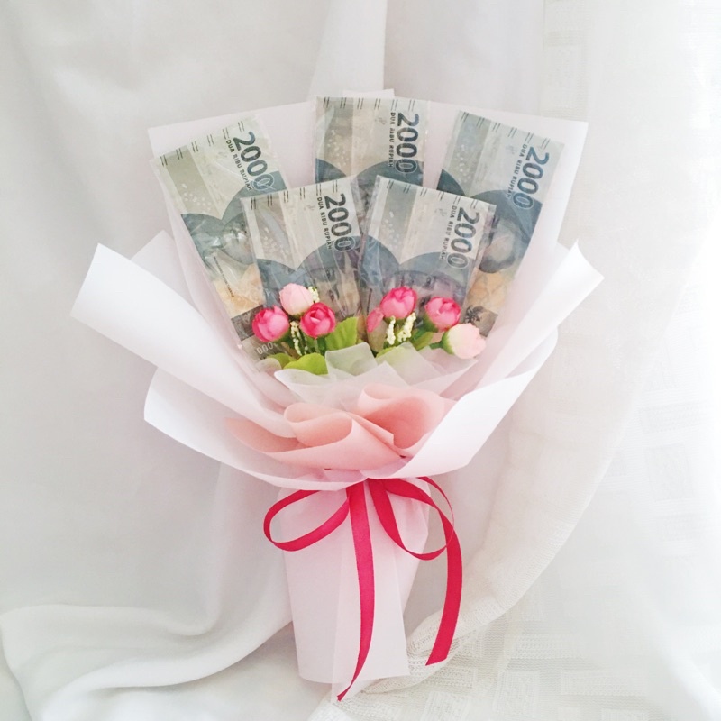 Jual Buket Uang Kosongan Money Bouquet Lembar Buket Uang