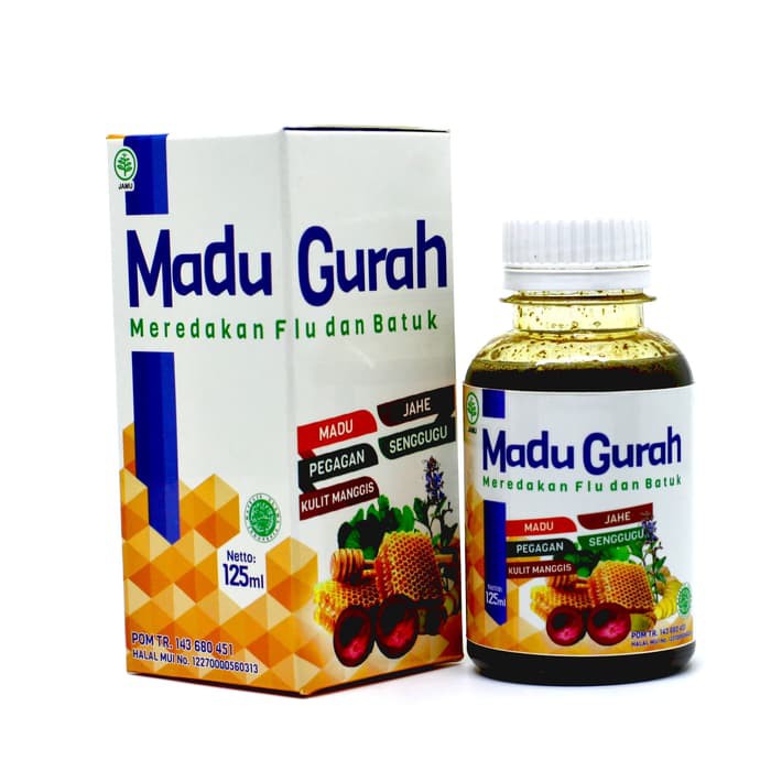 Jual Madu Gurah Meredakan Flu Dan Batuk 125ml Shopee Indonesia