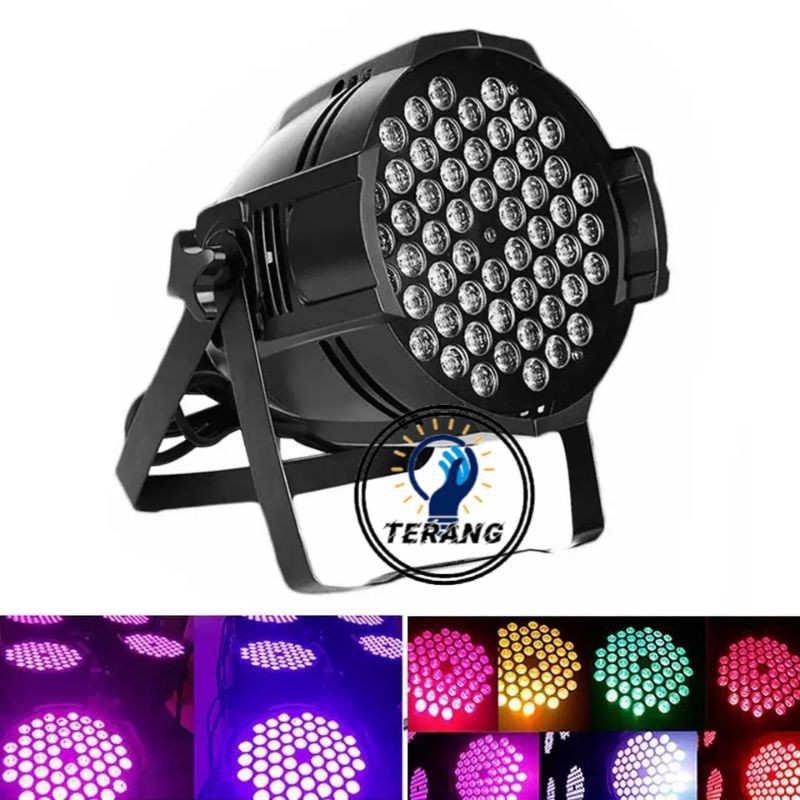 Jual Lampu Led Par Light W Besi Sorot Dekorasi Panggung Rgb Perwatt