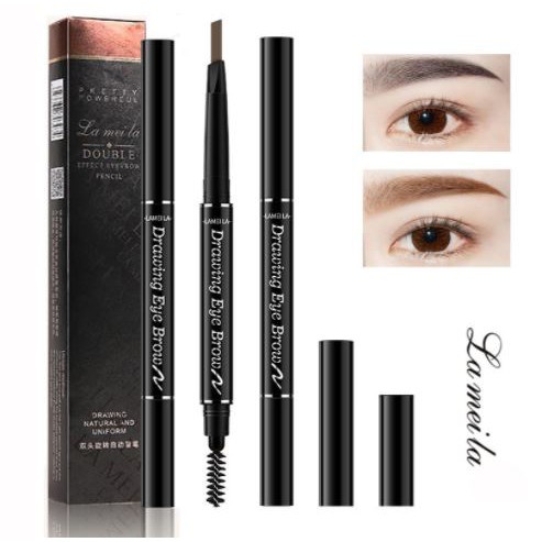 Jual Modestoshop Pensil Alis Lameila Eyebrow Pencil Eyebrow Pen Warna