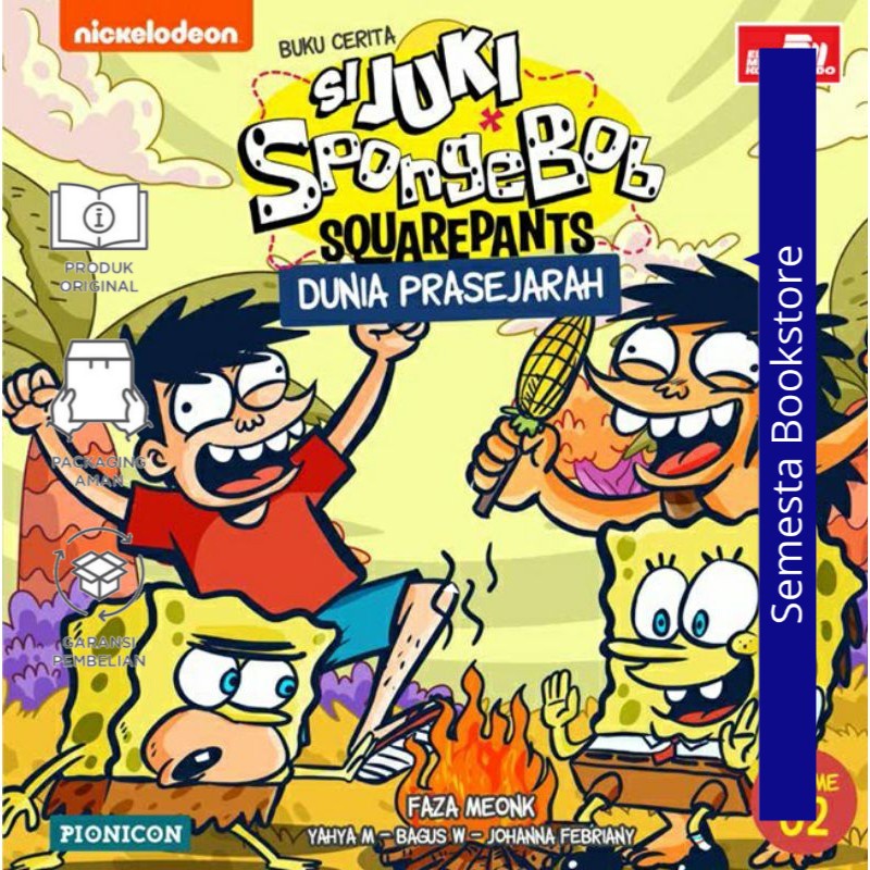 Jual Juki Spongebob Dunia Prasejarah Buku Ori Elex Indonesia Shopee