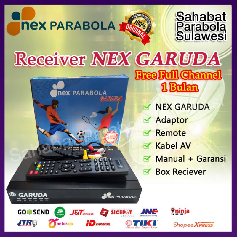 Jual Receiver Nex Parabola Garuda G Biru Shopee Indonesia