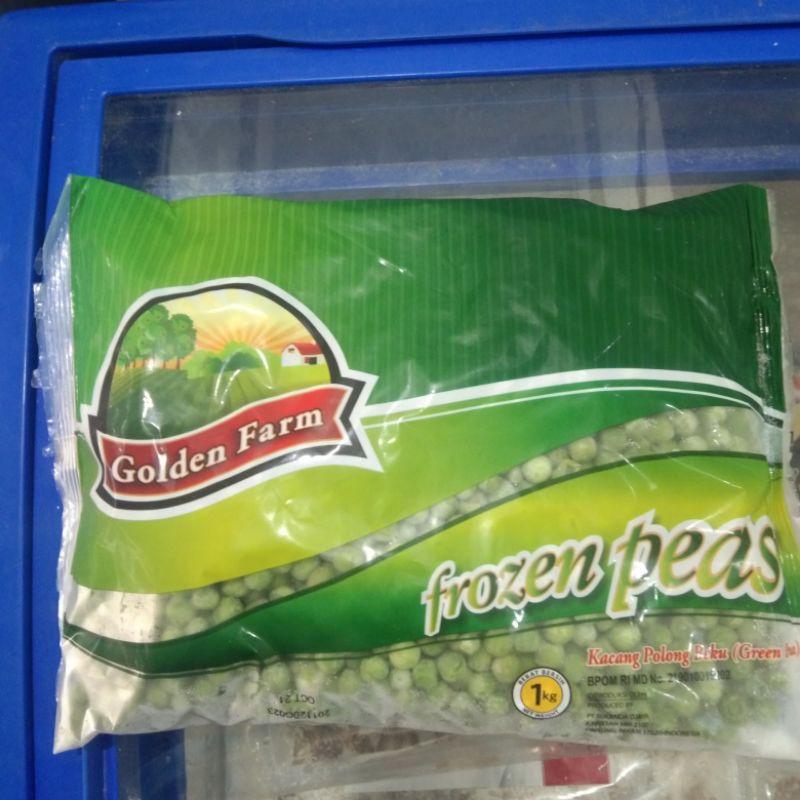 Jual Golden Farm Frozen Peas Kg Shopee Indonesia