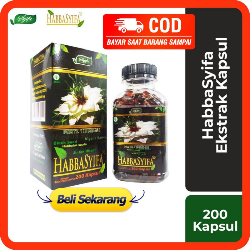 Jual Habbasyifa Minyak Habbatussauda Habbasyi Oil Kapsul Black Seed Oil