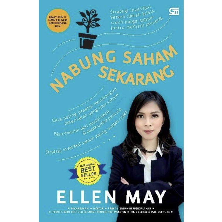 Jual Buku Nabung Saham Sekarang By Ellen May Shopee Indonesia