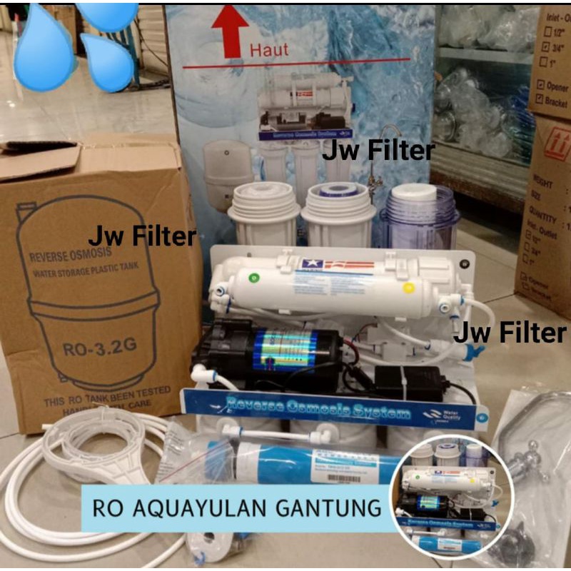 Jual Mesin Ro Aquayulan Gpd Gantung Reverse Osmosis Filter Air