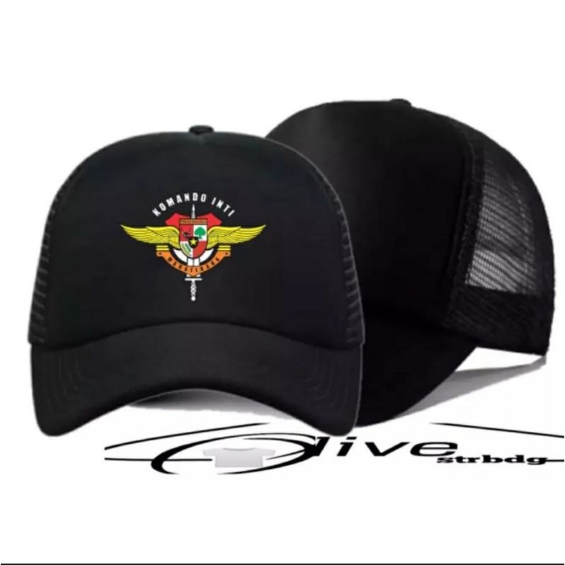 Jual Topi Trucker Pemuda Pancasila Komando Inti Shopee Indonesia