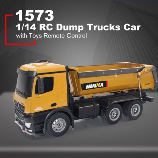 Jual Huina 1573 RC Remote Control Skala 1 14 Alat Berat Dump Truck