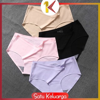 Jual SK P38 Celana Dalam Seamless Wanita Polos CD Cewek Tanpa Jahitan