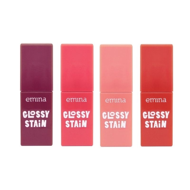 Jual Emina Glossy Stain G Lip Tint Gel Finishing Glossy