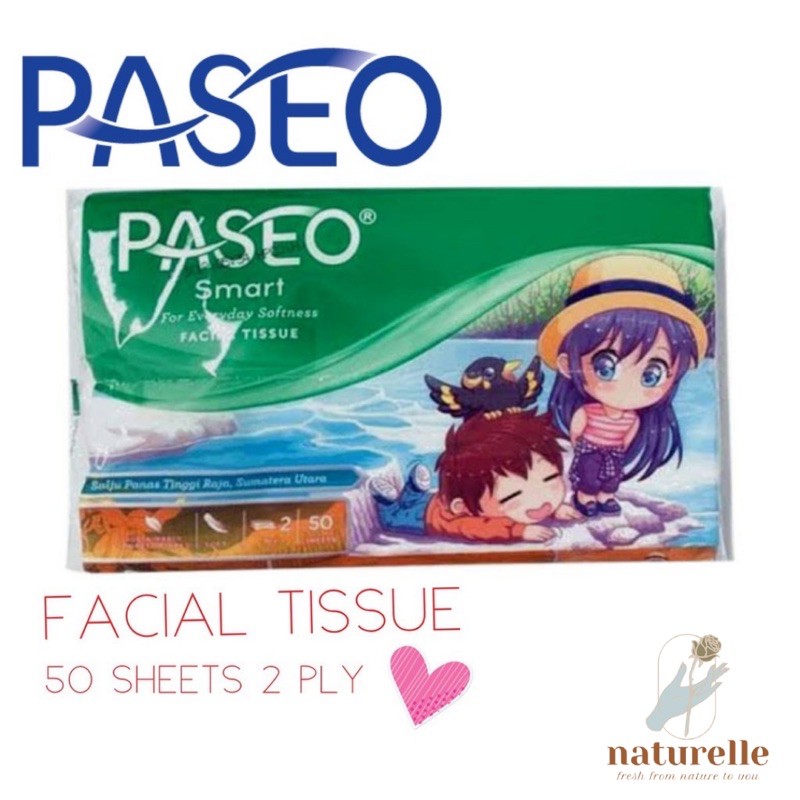 Jual TISSU PASEO FACIAL TISSUE TISU WAJAH 50 Sheets Shopee Indonesia