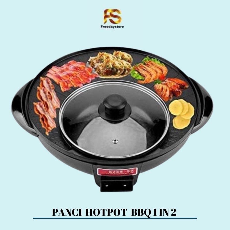 Jual Panci Hotpot Bbq In Panci Shabu Shabu Panci Suki Grill