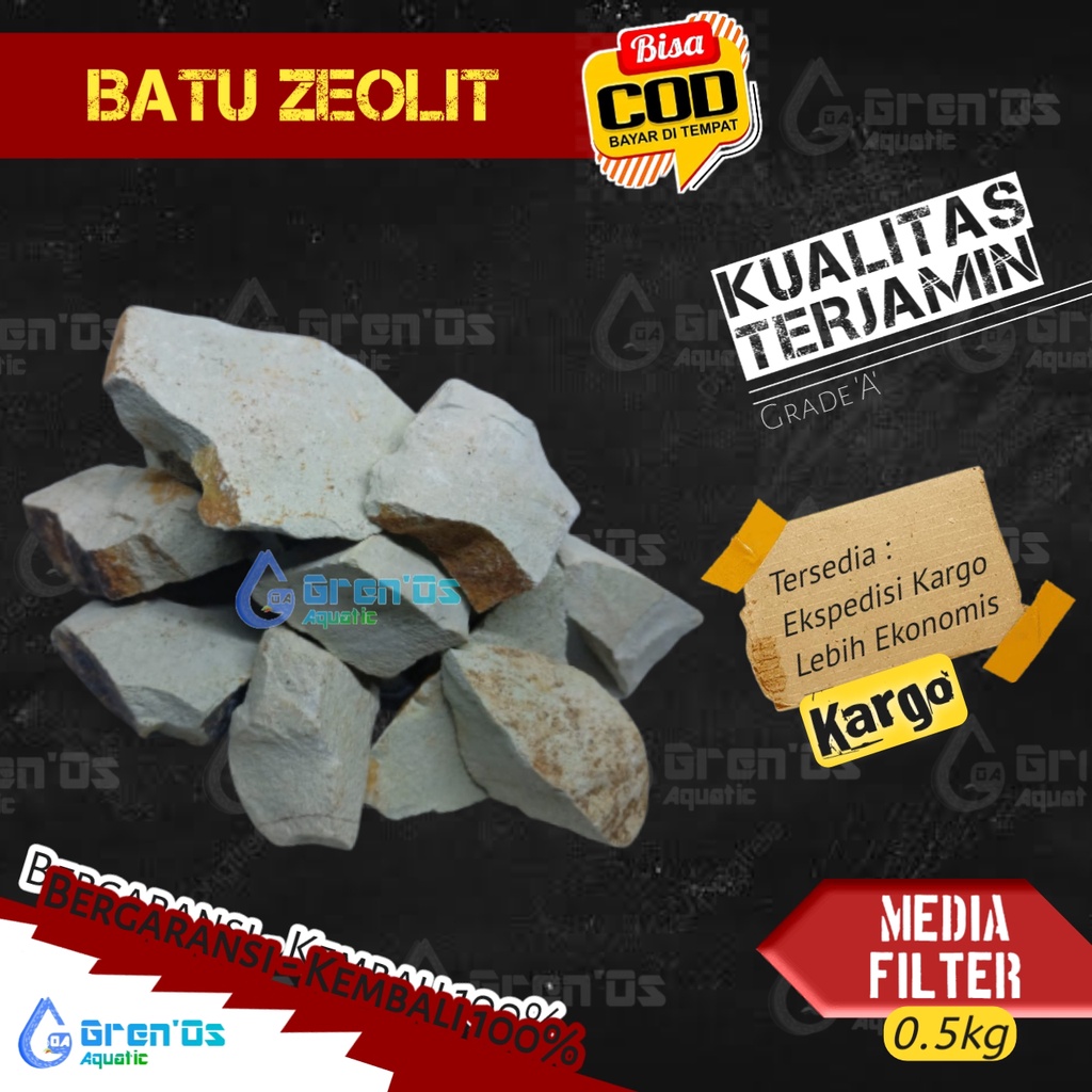 Jual BATU ZIOLITE 0 5 Kg ZIOLIT ZEOLITE ZEOLIT MEDIA FILTER