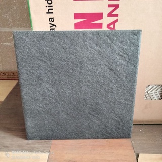 Jual Keramik Lantai 40x40 Rocky Black Impresso Kw1 Shopee Indonesia