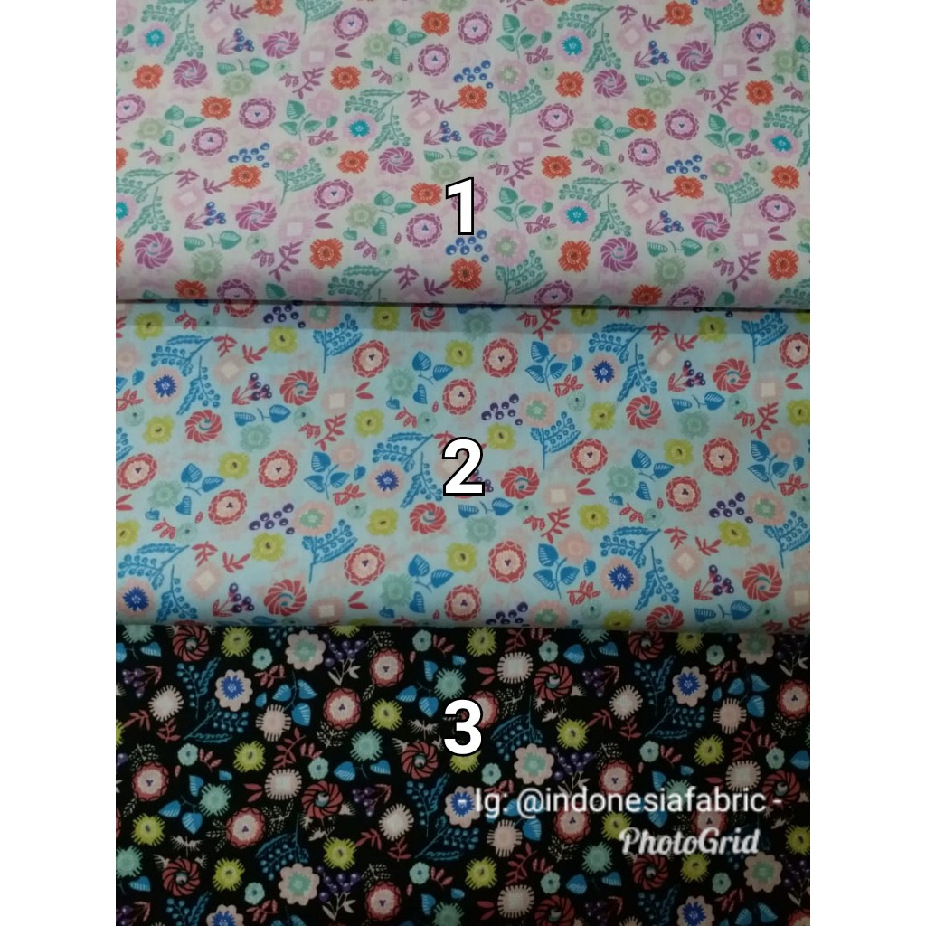 Jual KAin KAtun Jepang Tokai Senko Motif Fantajii Shopee Indonesia