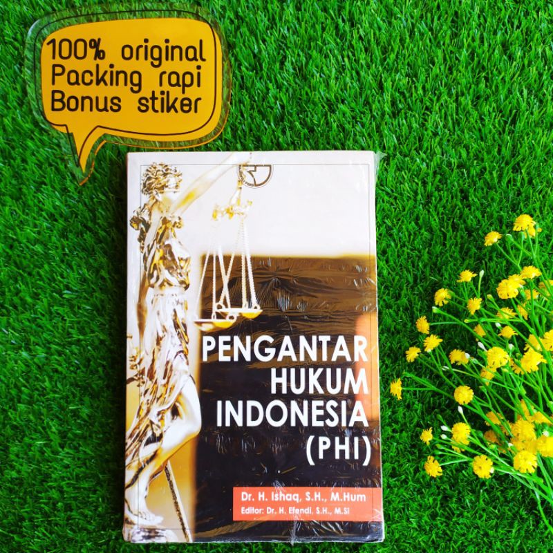 Jual Buku Pengantar Hukum Indonesia Ishaq Indonesia Shopee Indonesia