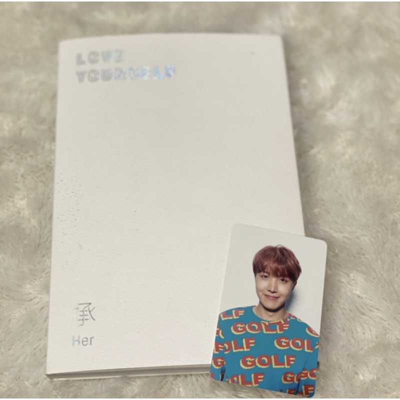 Jual BTS LOVE YOURSELF HER ALBUM UNSEALED V VERSION PHOTOCARD JHOPE