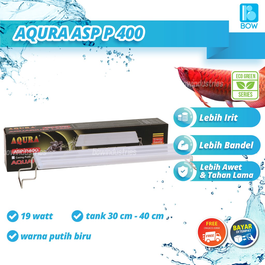 Jual Lampu Led Aquarium Aquascape Akuarium Gantung Aqura Asp P