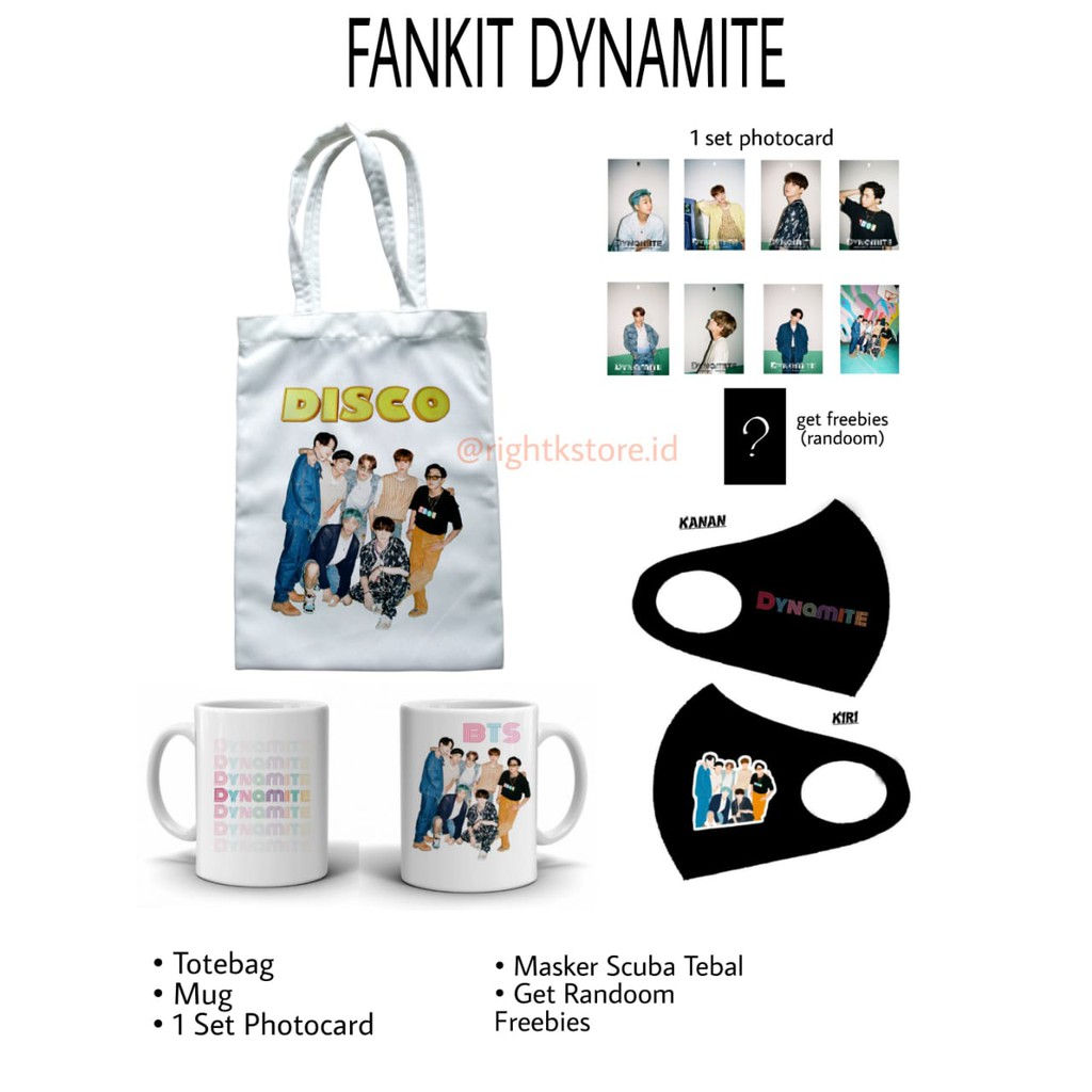 Jual Fankit Dynamite Murah Dynamite Bts Shopee Indonesia