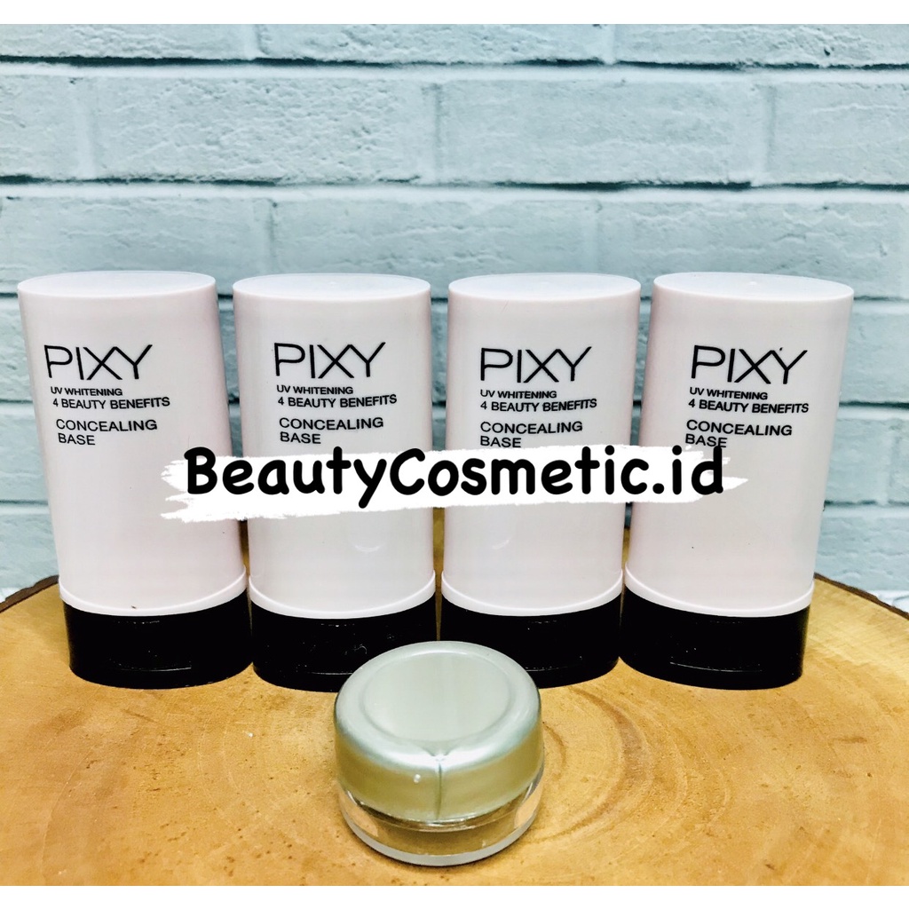 Jual Pixy Uv Whitening Concealing Base Share In Jar Shopee Indonesia