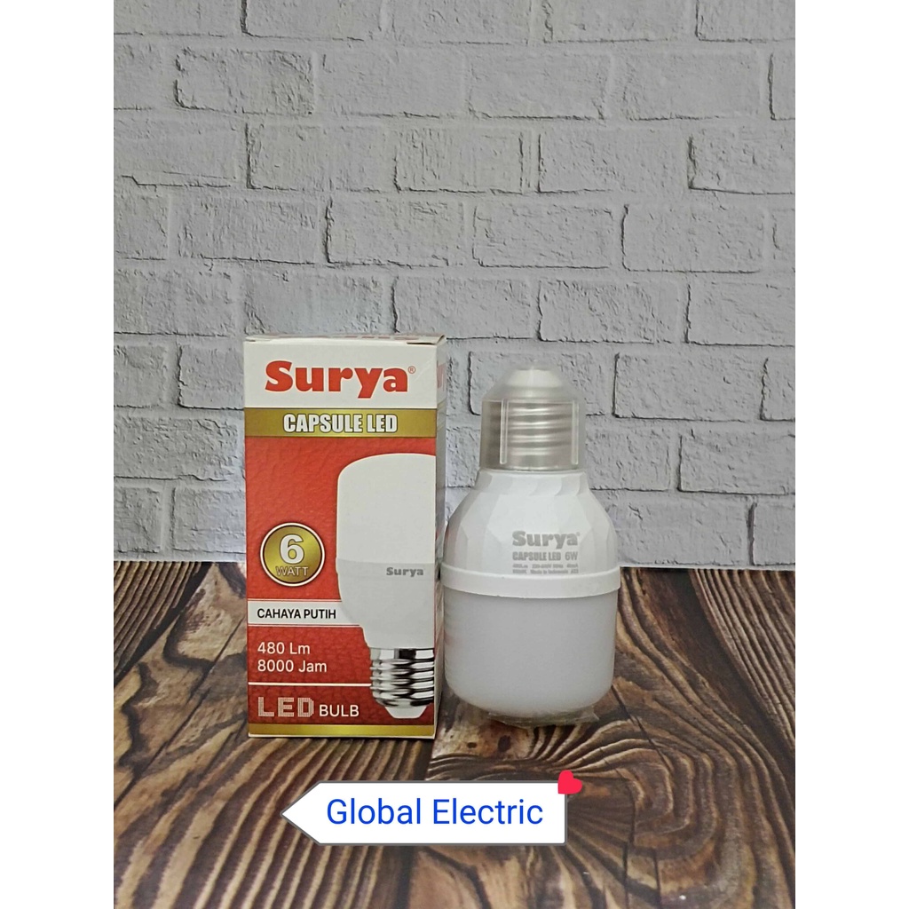 Jual Lampu Led Surya Capsule Watt Cahaya Putih Shopee Indonesia