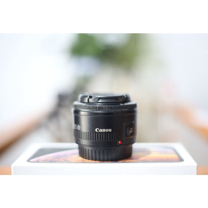 Jual Lensa Fix 50mm F 1 8 Canon Mulus Termurah Shopee Indonesia