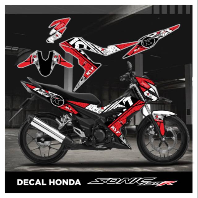 Jual Sticker Decal Honda Sonic Kyt Full Body Shopee Indonesia