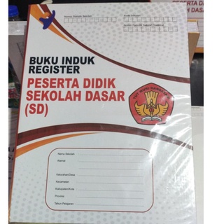 Jual BUKU INDUK REGISTER PESERTA DIDIK SEKOLAH DASAR SD KURIKULUM