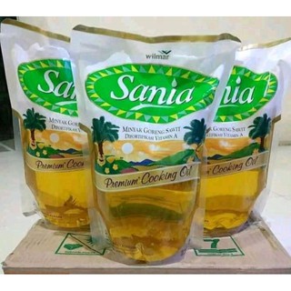 Jual SANIA Premium Cooking Oil Pouch 2L Minyak Goreng Sawit Minyak