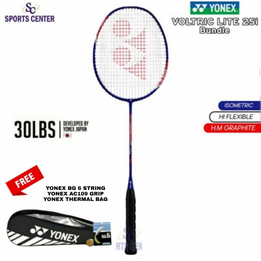 Jual New Full Set Raket Badminton Yonex Voltric Lite I I U G