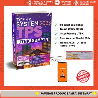 Jual Bebas Buku Toska System UTBK SBMPTN TPS 2023 Shopee Indonesia