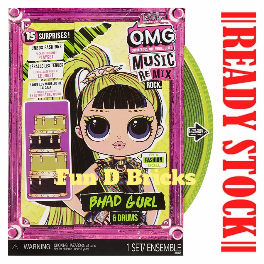 Jual LOL Surprise OMG Remix Bhad Gurls Drums Original Shopee Indonesia