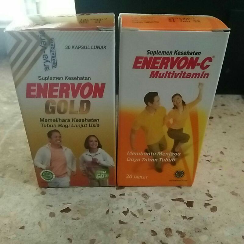 Jual Enervon C Dan Enervon Gold Shopee Indonesia