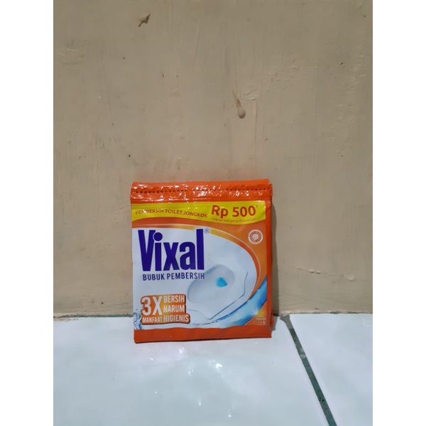 Jual VIXAL POWDER BUBUK PEMBERSIH TOILET SACHET 15 GRAM Shopee Indonesia