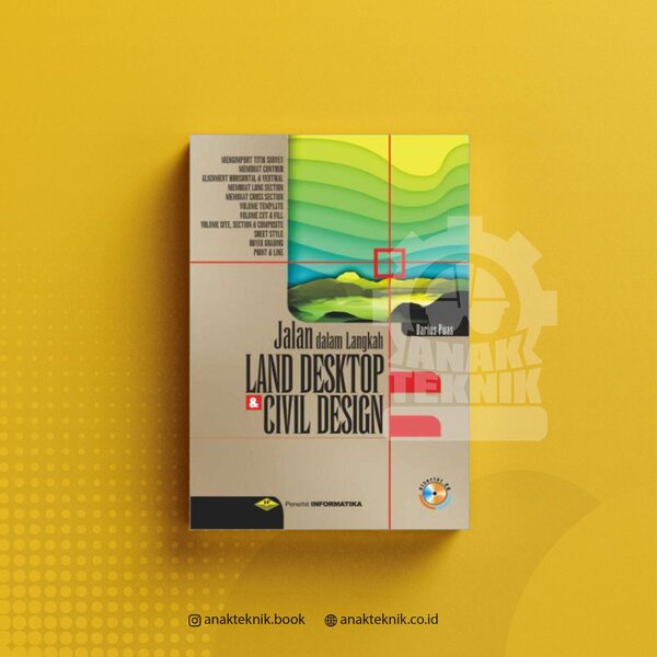 Jual Buku Jalan Dalam Langkah Land Desktop Dan Civil Design Shopee