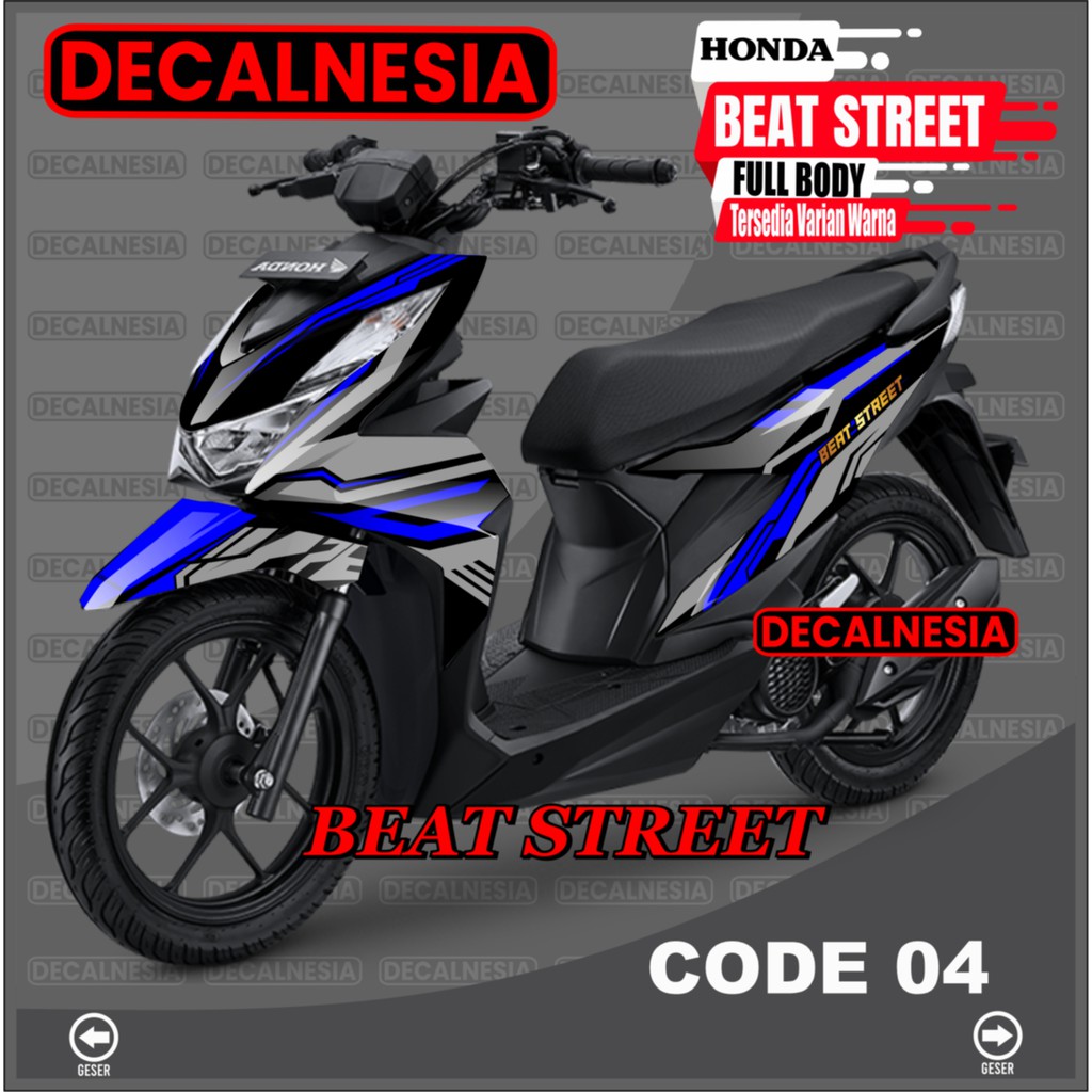 Jual Honda Decal Beat Street New 2020 2021 Full Body Stiker Beat Street