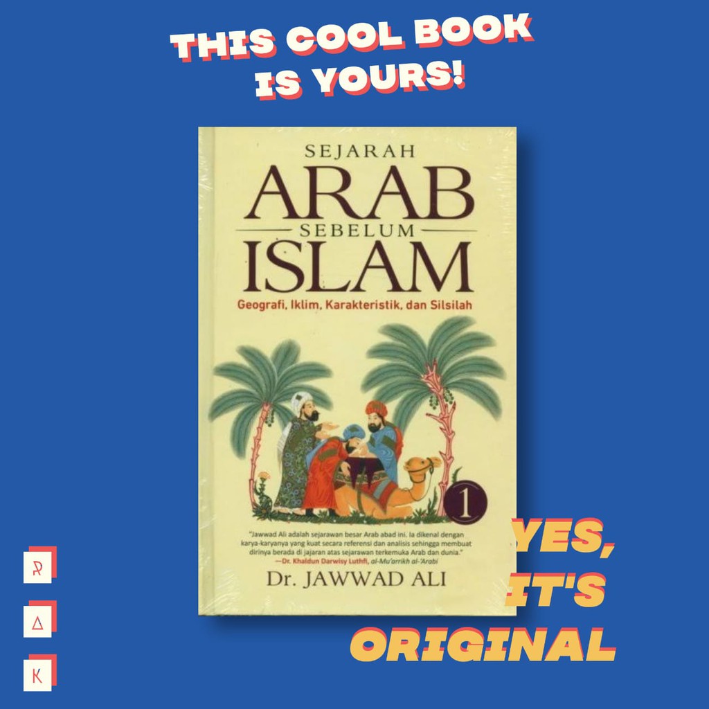 Jual Sejarah Arab Sebelum Islam Buku 1 HC Geografi Iklim