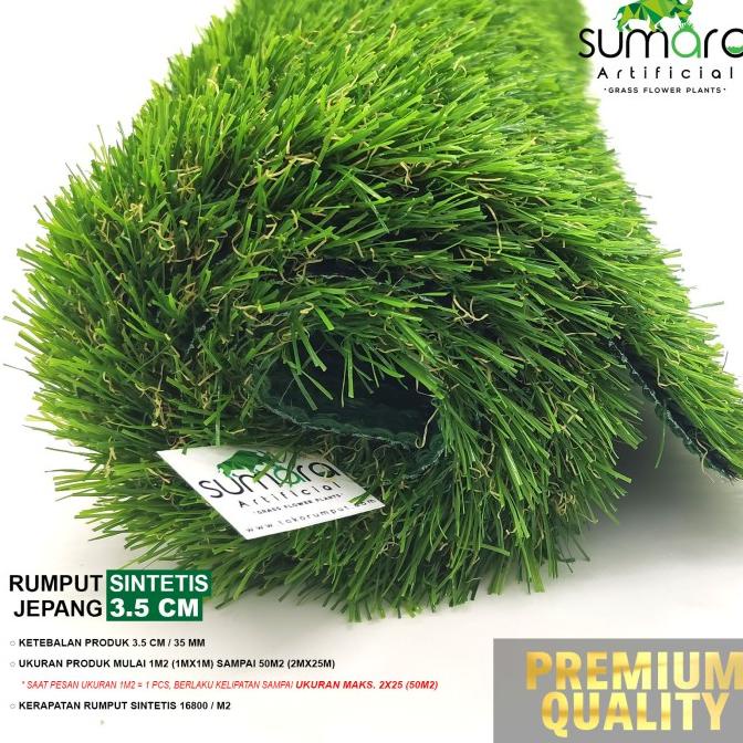 Jual Karpet Rumput Sintetis Palsu Plastik Jepang Cm X M Harga