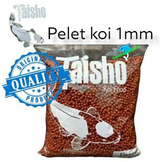 Jual Pelet Koi Taisho 1 2 5 Mm 1kg Merah Taisho Merah 1kg 1 2 5mm