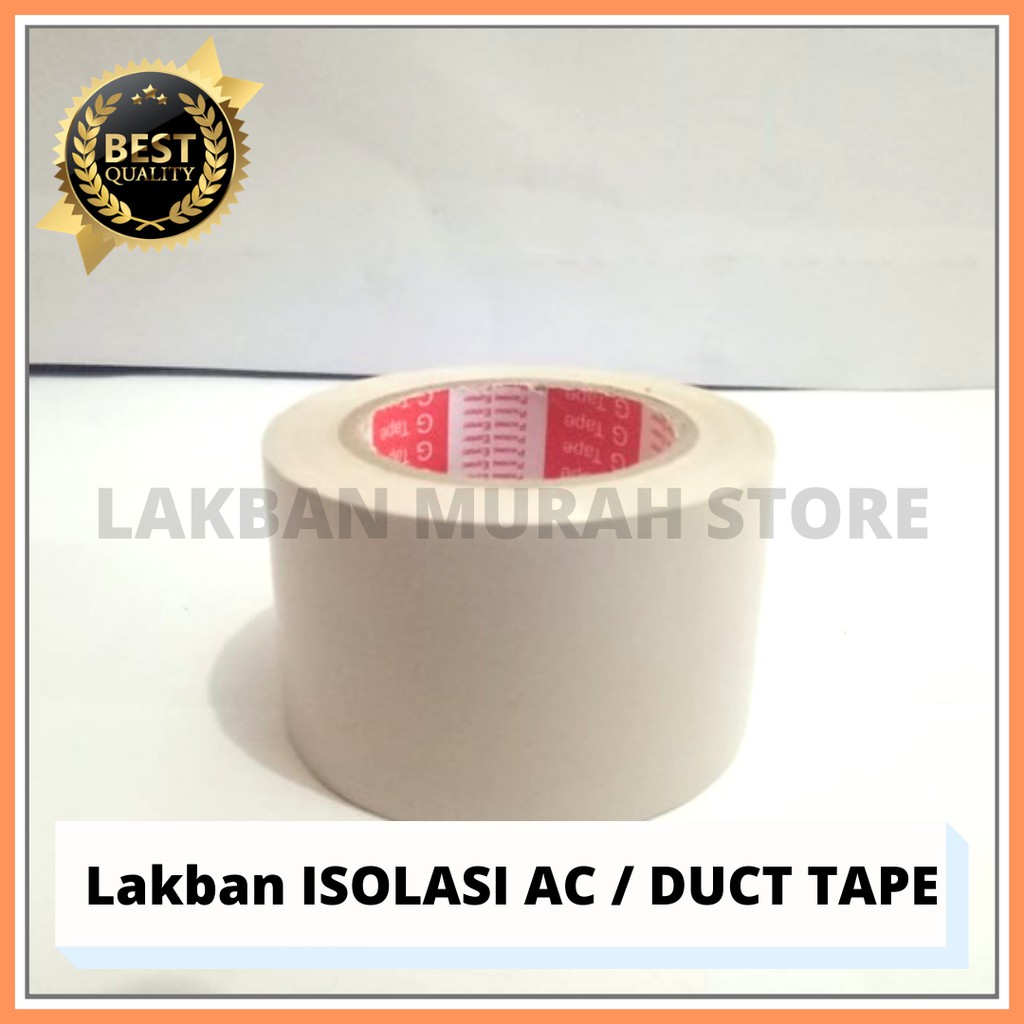 Jual Lakban Isolasi Solasi Pipa AC Jumbo Premium Lem AC GTAPE Duct